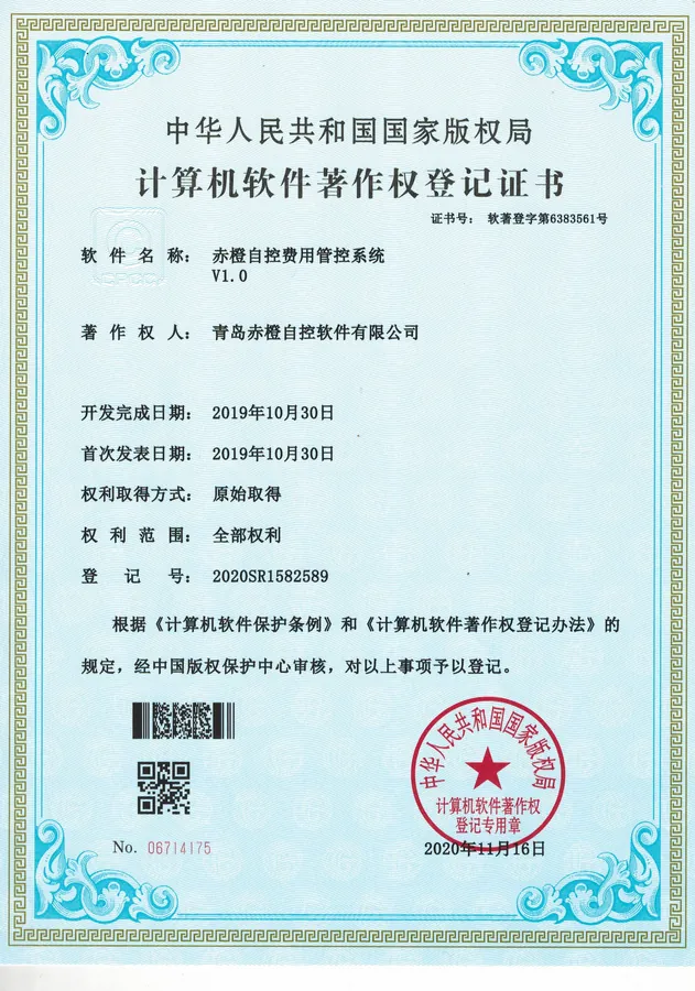 软件著作权登记证书 41